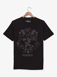Helldivers Icons Graphic T-Shirt — BoxLunch Exclusive