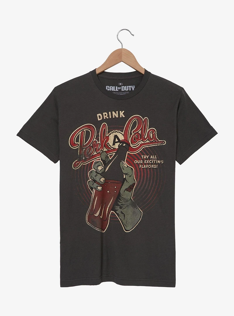 Call of Duty Drink Perk-A-Cola T-Shirt — BoxLunch Exclusive