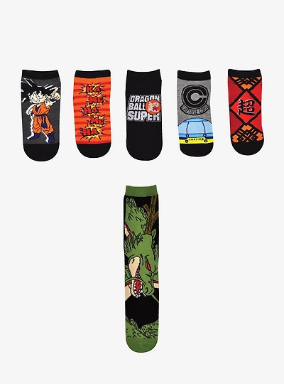 Dragon Ball Super Shenron 6-Pair Socks