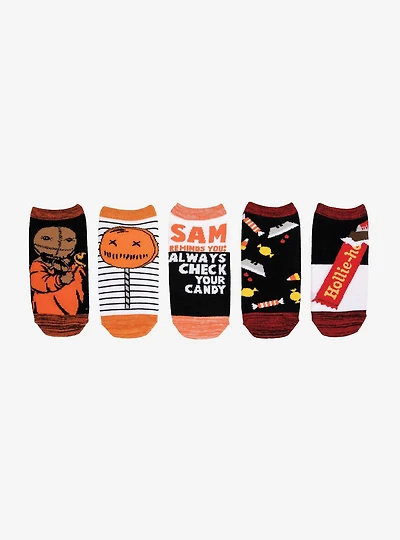 Trick 'r Treat Sam Candy 5-Pair Ankle Socks