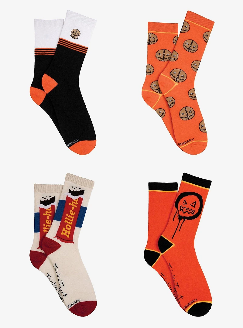 Trick 'r Treat 4-Pair Crew Socks