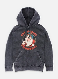Disney Snow White and the Seven Dwarfs Not Digging Mondays Mineral Wash Hoodie