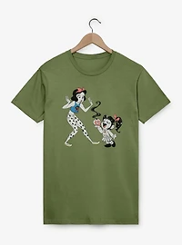 Disney Snow White and the Seven Dwarfs Eat Your Fruit Garment Dye T-Shirt