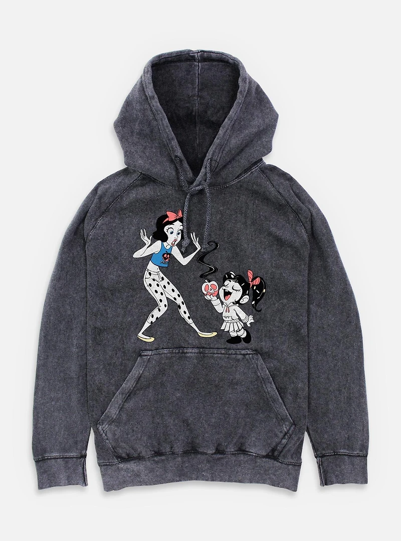 Disney Snow White and the Seven Dwarfs Eat Your Fruit Mineral Wash Hoodie