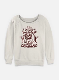 Disney Snow White and the Seven Dwarfs Poisoned Apple Orchard Poster Womens Slouchy Sweatshirt