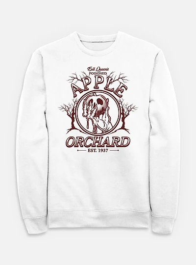 Disney Snow White and the Seven Dwarfs Poisoned Apple Orchard Poster Sweatshirt