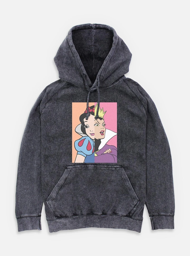 Disney Snow White and the Seven Dwarfs Queen Split Mineral Wash Hoodie