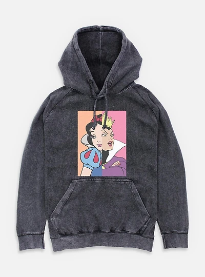 Disney Snow White and the Seven Dwarfs Queen Split Mineral Wash Hoodie