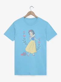 Disney Snow White and the Seven Dwarfs Apple Pose Garment Dye T-Shirt