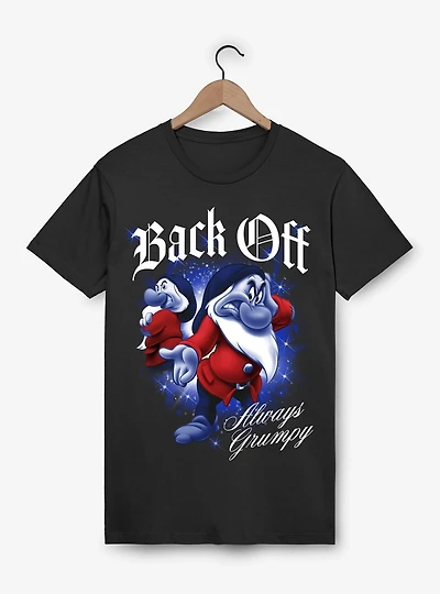Disney Snow White and the Seven Dwarfs Back Off Always Grumpy T-Shirt