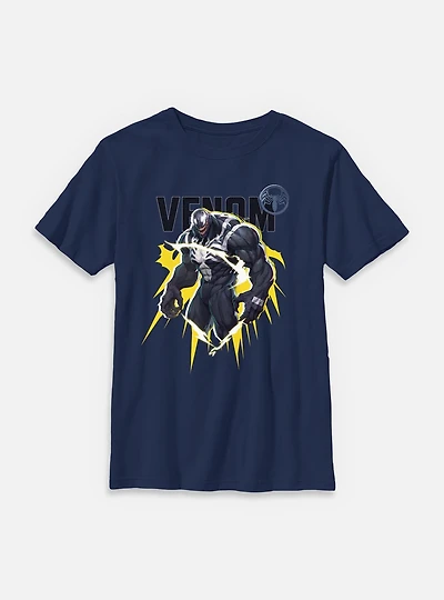Marvel Rivals Venom Energy Youth T-Shirt
