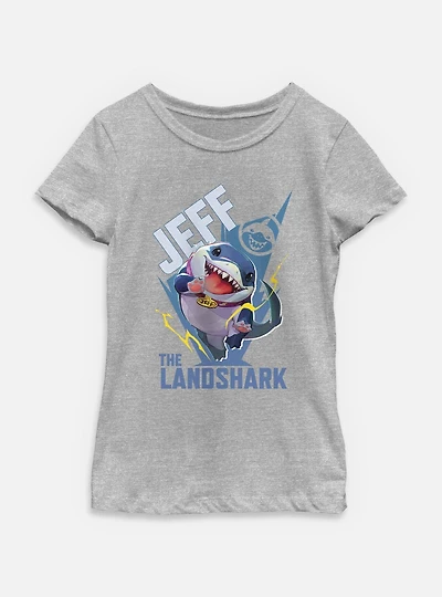 Marvel Rivals Jeff The Landshark Youth Girls T-Shirt