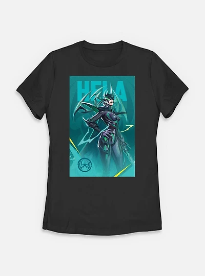 Marvel Rivals Hela Pose Womens T-Shirt