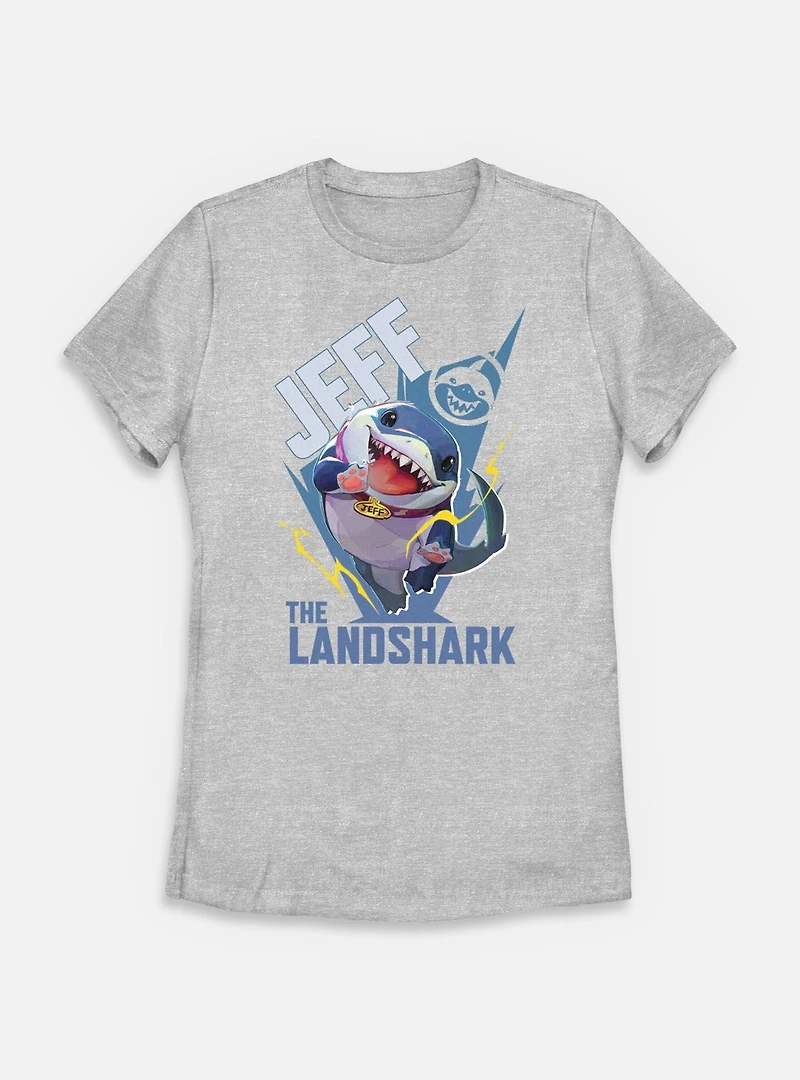 Marvel Rivals Jeff The Landshark Womens T-Shirt