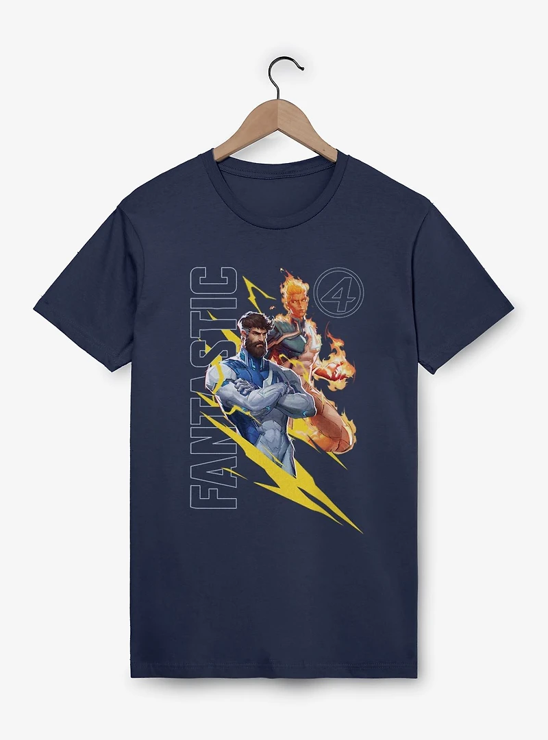 Marvel Rivals John Storm And Reed T-Shirt