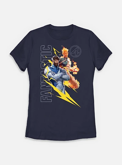 Marvel Rivals John Storm And Reed Womens T-Shirt