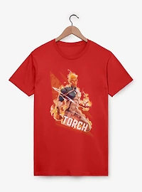 Marvel Rivals Human Torch Big Fire T-Shirt