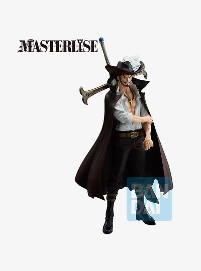 Bandai Spirits One Piece Masterlise Ichibansho Dracule Mihawk (Beyond the Trials) Figure