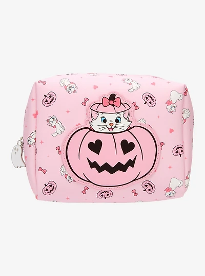 Disney The Aristocats Marie Jack-o-Lantern Pink Cosmetic Bag