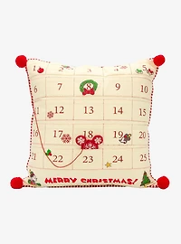 Disney Mickey Mouse Christmas Countdown Calendar Pillow — BoxLunch Exclusive