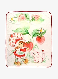 Strawberry Shortcake Custard & Strawberry Throw - BoxLunch Exclusive