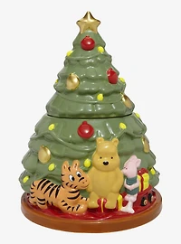 Disney Winnie The Pooh Christmas Tree Figural Cookie Jar - BoxLunch Exclusive