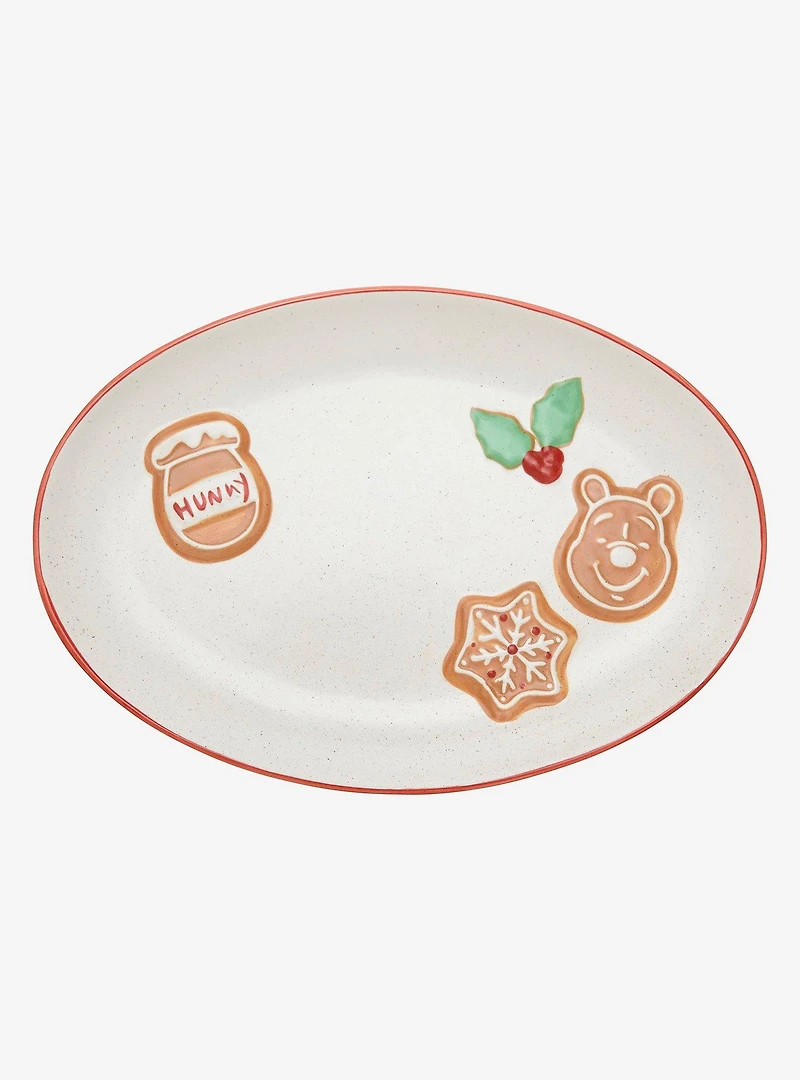 Disney Winnie the Pooh Christmas Cookies Serving Platter - BoxLunch Exclusive