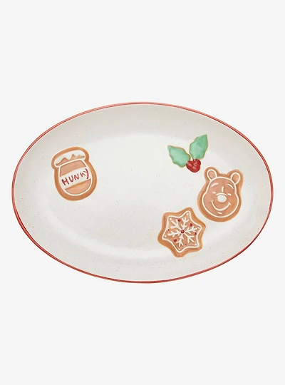 Disney Winnie the Pooh Christmas Cookies Serving Platter - BoxLunch Exclusive