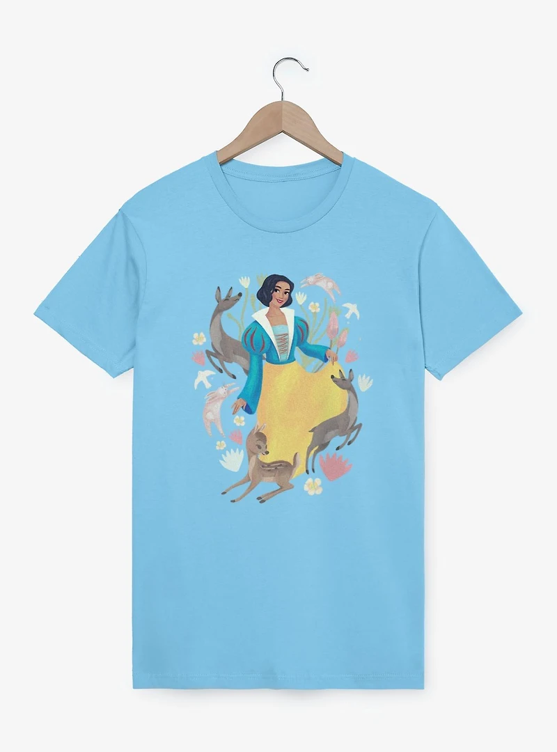 Disney Snow White Live Action Bunnies And Deers T-Shirt