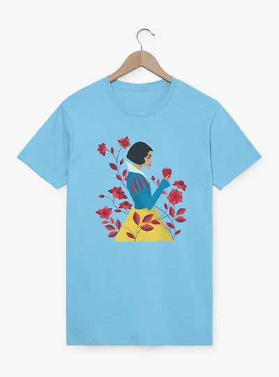 Disney Snow White Live Action With Flowers T-Shirt