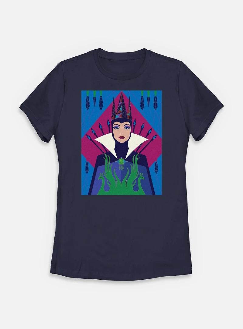 Disney Snow White Live Action Evil Queen Pose Womens T-Shirt