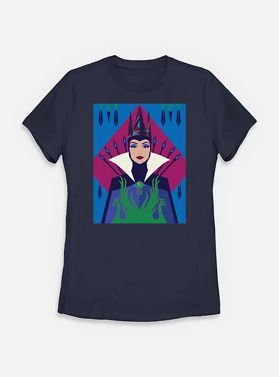 Disney Snow White Live Action Evil Queen Pose Womens T-Shirt