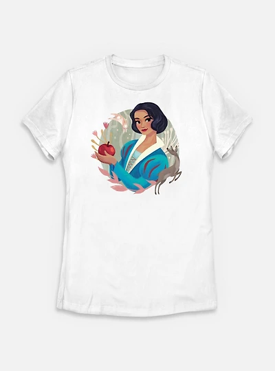 Disney Snow White Live Action Smiling Pose Womens T-Shirt