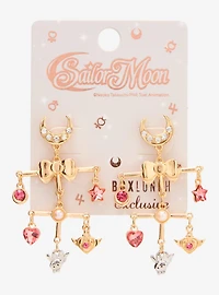 Sailor Moon Dangling Charm Earrings - BoxLunch Exclusive