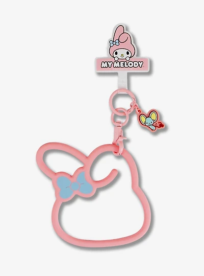 Sonix Sanrio My Melody Silhouette Phone Charm Wristlet