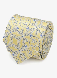 Disney Mickey Mouse Yellow Multi Men's Tie