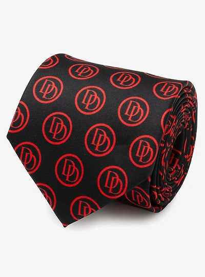 Marvel Daredevil Black Men's Tie