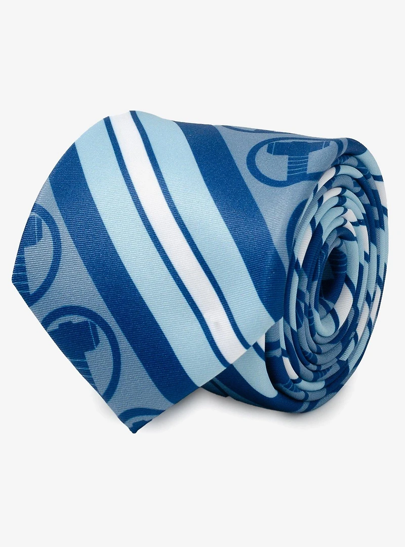 Marvel Thor Blue Striped Men's Tie