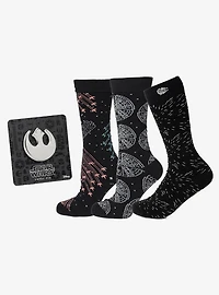 Star Wars Transport 3-Pair Sock & Lapel Pin Set