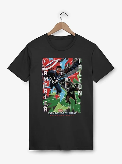 Captain America: Brave New World America And Falcon T-Shirt