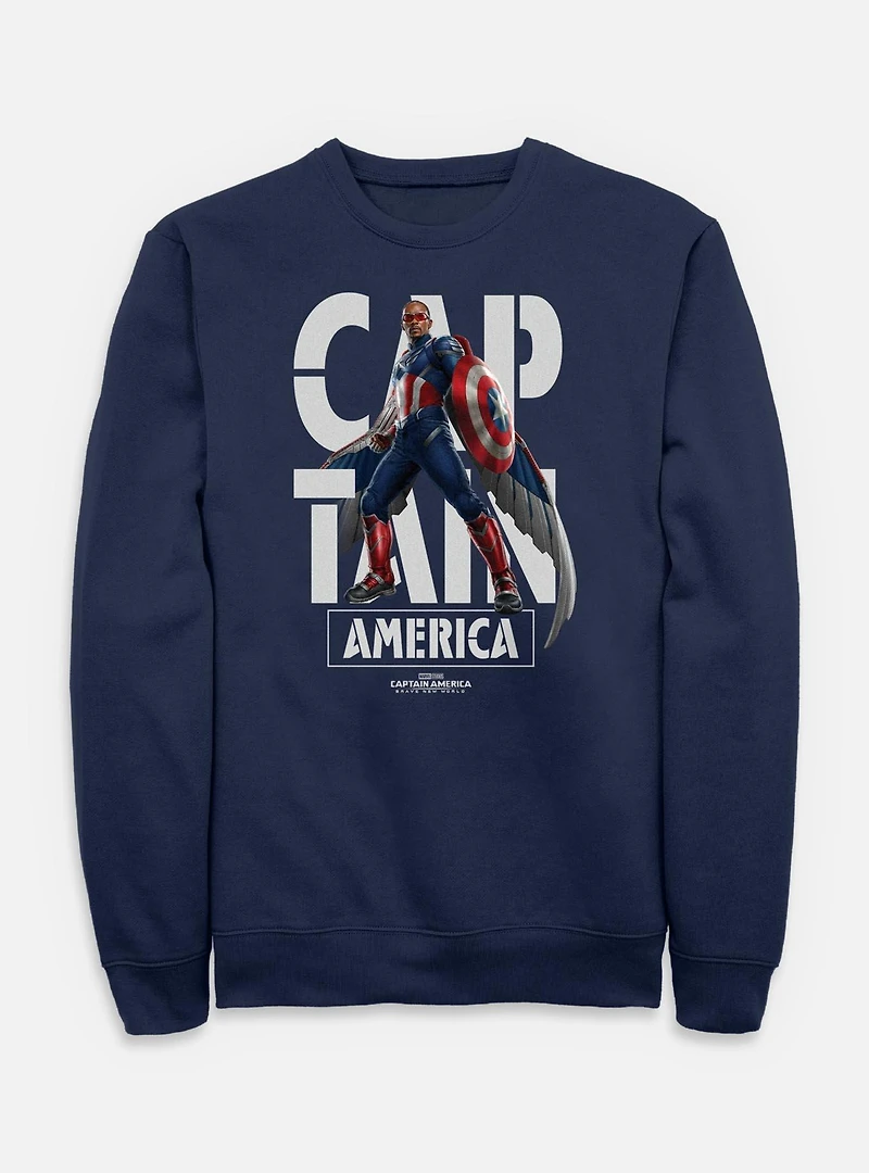 Captain America: Brave New World Name Sweatshirt