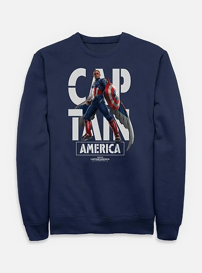 Captain America: Brave New World Name Sweatshirt