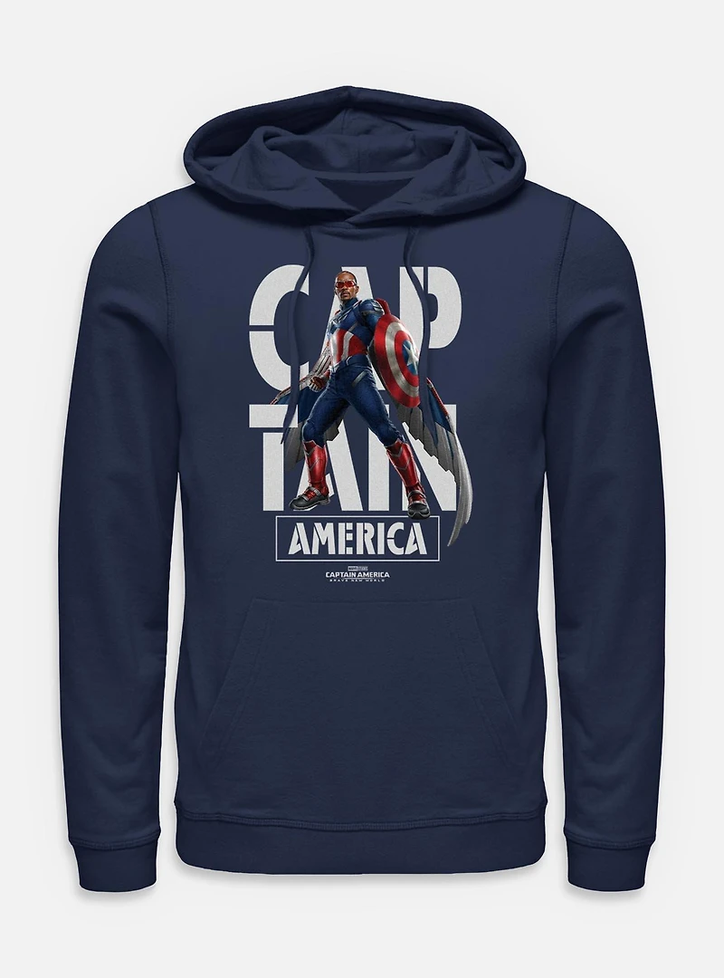 Captain America: Brave New World Name Hoodie