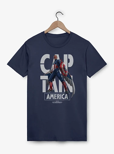 Captain America: Brave New World Name Garment Dye T-Shirt