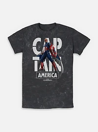Captain America: Brave New World Name Mineral Wash T-Shirt