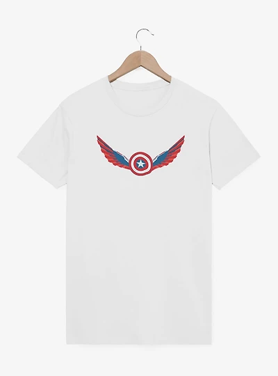 Captain America: Brave New World Wings Shield Falcon T-Shirt