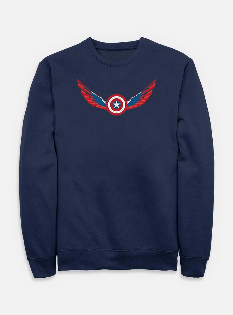 Captain America: Brave New World Wings Shield Falcon Sweatshirt