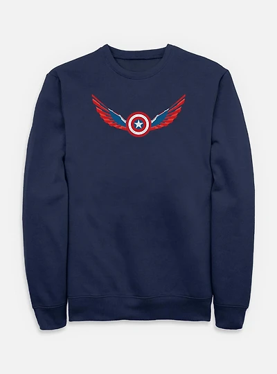 Captain America: Brave New World Wings Shield Falcon Sweatshirt