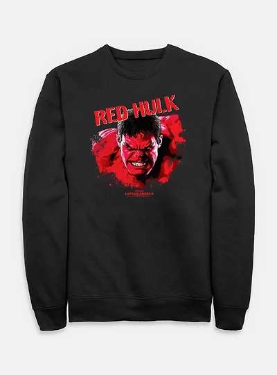 Captain America: Brave New World Red Hulk Bust Sweatshirt