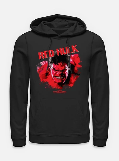Captain America: Brave New World Red Hulk Bust Hoodie